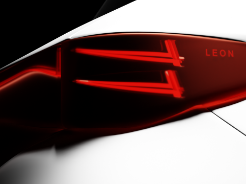 Cupra Leon 2024 Inspired Exterior Concept Body Only No Interior 3D Model