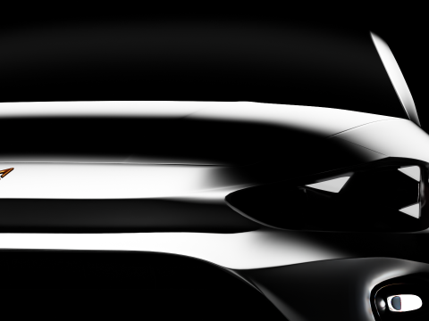 Cupra Leon 2024 Inspired Exterior Concept Body Only No Interior 3D Model