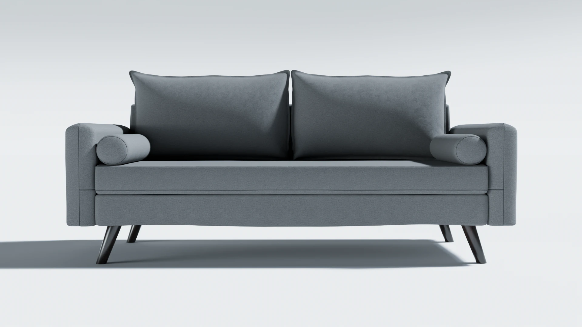 Modern Fabric Sofa High-Quality Blender Marvelous PBR 2K FBX-GLB-OBJ 3D Model .c4d .max .obj .3ds .fbx .stl .blend