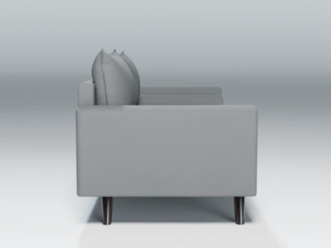 Modern Fabric Sofa High-Quality Blender Marvelous PBR 2K FBX-GLB-OBJ 3D Model