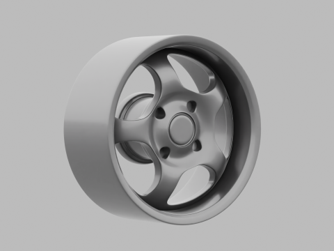 Borbet B rim 3D Print Model
