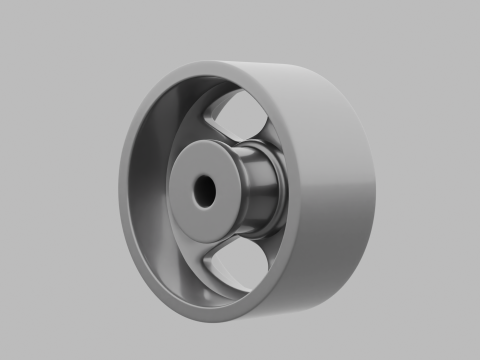 Cerchio Borbet B Modello di stampa 3D