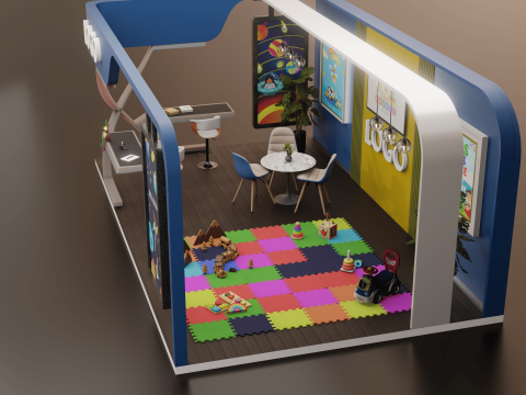 Stand d'exposition de jouets 3D Modèle 3D