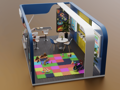 Stand d'exposition de jouets 3D Modèle 3D