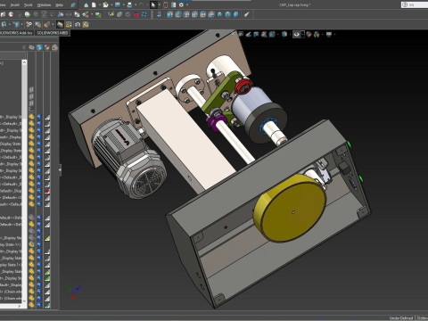 封罐机 SolidWorks 2018 3D 模型