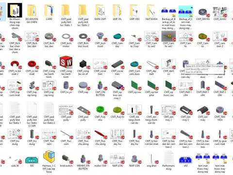 Can Sealing Machine SolidWorks 2018 3D Model
