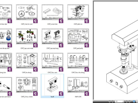 封罐机 SolidWorks 2018 3D 模型