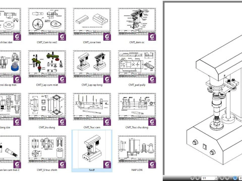 Can Sealing Machine SolidWorks 2018 3D Model