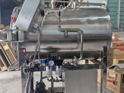 Alat sterilisasi autoklaf 100 liter SOLIDWORKS 2018 Model 3D