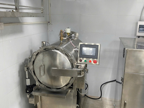 Alat sterilisasi autoklaf 100 liter SOLIDWORKS 2018 Model 3D