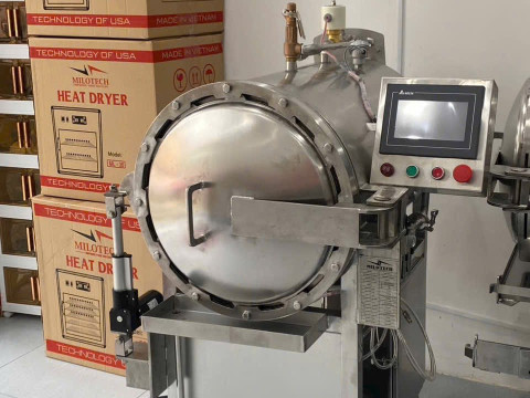 Alat sterilisasi autoklaf 100 liter SOLIDWORKS 2018 Model 3D