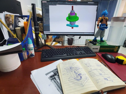 Aggraffatrice per lattine sottovuoto Modello 3D