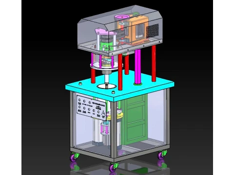 Maszyna do zamykania puszek próżniowych Model 3D