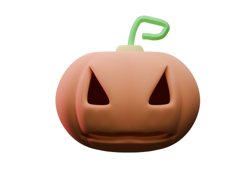 Zucca di Jack O'Lantern Modello 3D
