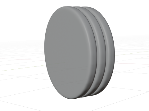 Бісквіт Орео 3D Модель