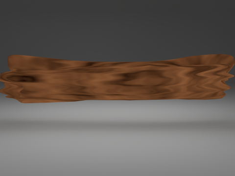 Koyu Kahverengi Ahşap Doku 3D Model