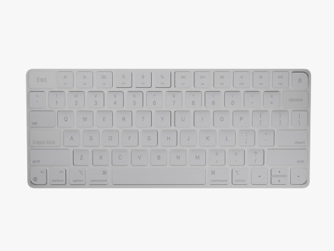 Apple-Tastatur 3D Modell