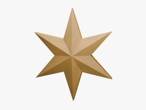 Christmas star 3D Model