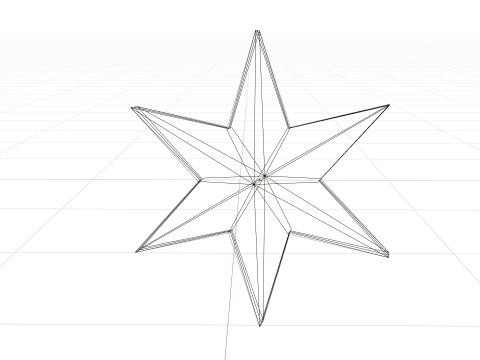 Christmas star 3D Model