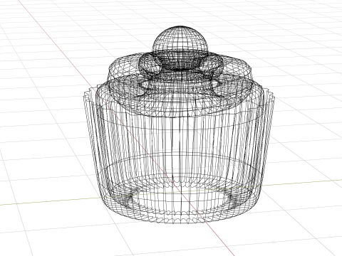 컵 케이크 3D 모델