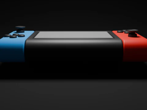 Nintendo Switch Icon 3D Model
