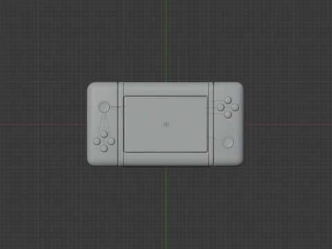 Nintendo Switch Icon 3D Model