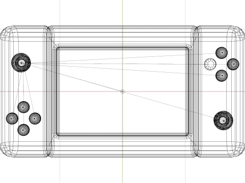Nintendo Anahtarı Simgesi 3D Model
