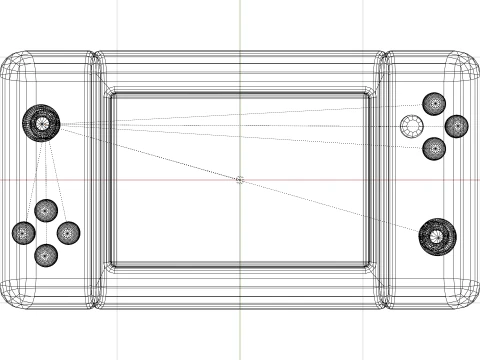 Nintendo Switch Icon 3D Model