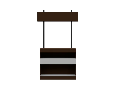 Old Vintage Furniture Pack 01 3D Model