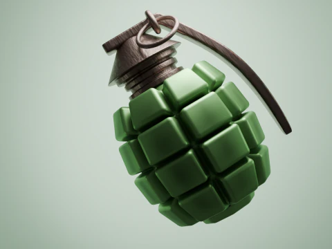 Grenade 3D Model