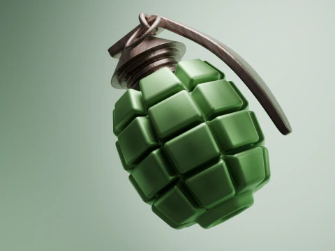 Grenade 3D Model