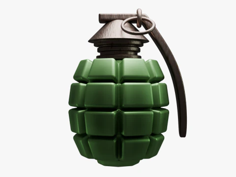 Grenade 3D Model