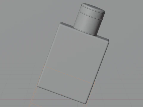 Cosmetic Perfume Bottle 3D Model
