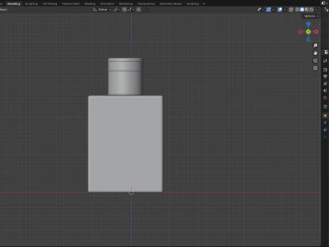 Cosmetic Perfume Bottle 3D Model