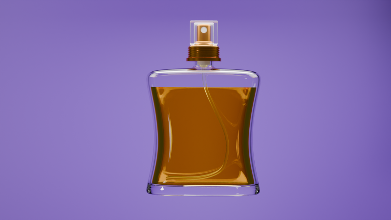 Maquete de frasco de perfume 01 Modelo 3D .c4d .max .obj .3ds .fbx .stl .blend