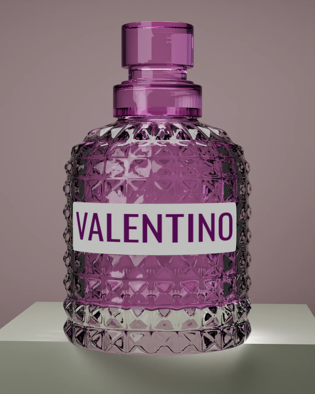 Perfume Mockup 3D Model .c4d .max .obj .3ds .fbx .stl .blend