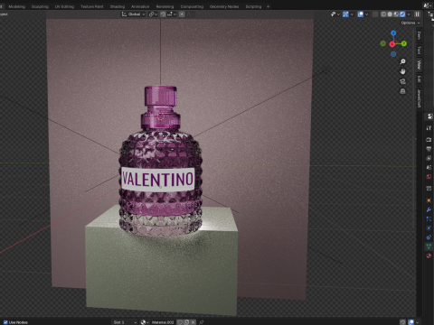 Maquette de parfum Modèle 3D