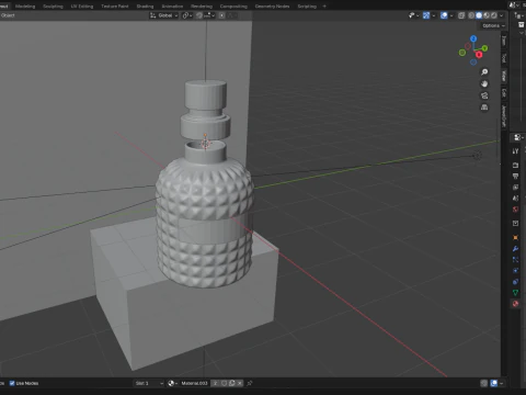 Perfume Mockup 3D Model