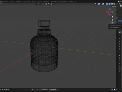 Perfume Mockup 3D Model