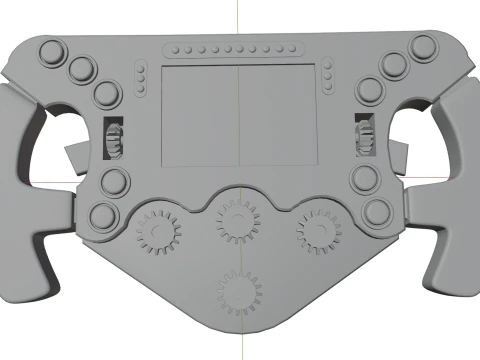 Руль F1 3D Модель