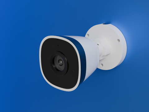 防犯カメラ 3Dモデル