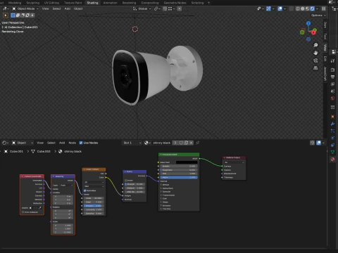Камера безопасности 3D Модель