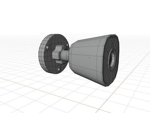 Камера безопасности 3D Модель