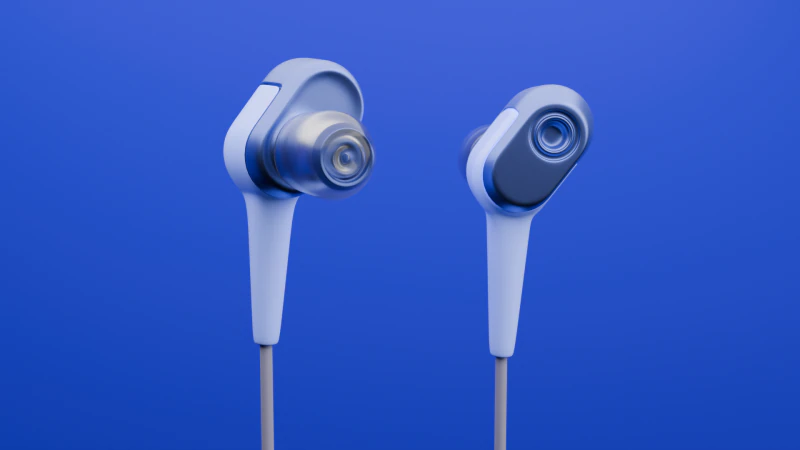 Сони наушники 3D Модель .c4d .max .obj .3ds .fbx .stl .blend