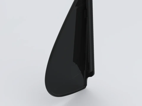 Fiesta Mk4 Rear Left Door Outside Triangle Trim Moulding Seal 3D Print Model