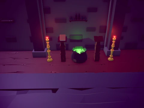 Poly3D - Modular Dungeon Pack 3D Model
