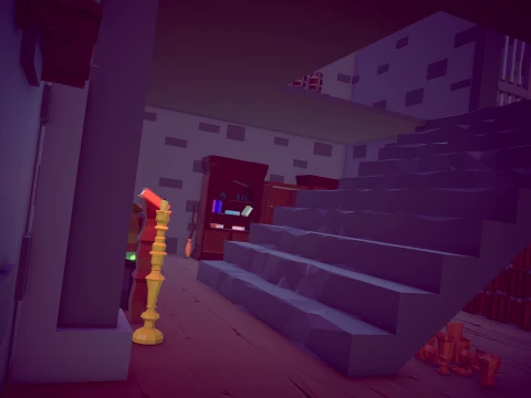 Poly3D - Modular Dungeon Pack 3D Model