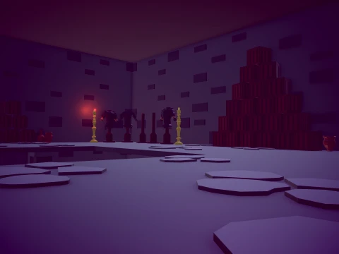 Poly3D - Modular Dungeon Pack 3D Model