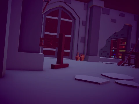 Poly3D - Modular Dungeon Pack 3D Model