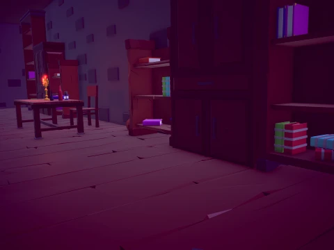 Poly3D - Modular Dungeon Pack 3D Model